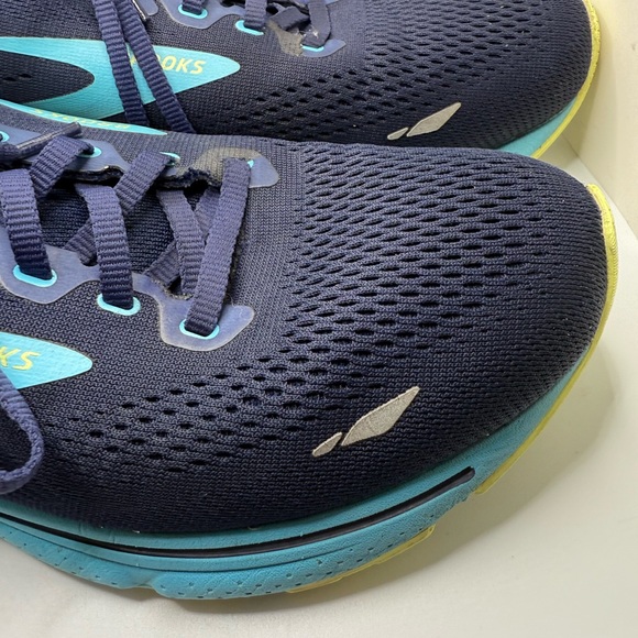 Brooks Ghost 15 Shoes Men's Size 11 Blue Sneakers Running Athletic Gym Jogging - Picture 3 of 16